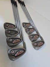 Lefthand Ping i10 Irons 4-SW Regular Flex Ping AWT Shafts Silver Dot 