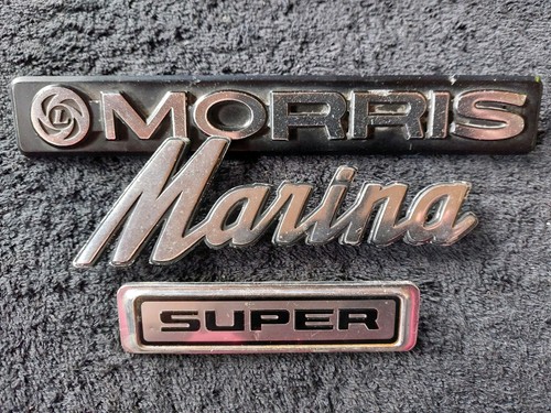 Morris marina car badges - car, x3