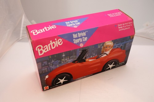 Vintage barbie sports car - barbie,