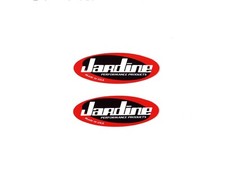 Vintage Sticker Set Of 2