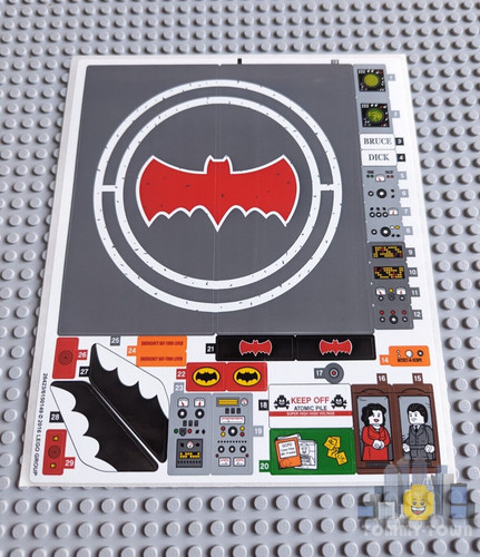 Lego super heroes sticker - super,