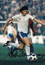 Mick Channon - Hand signed 6x4