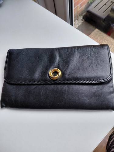 Jane shilton black clutch bag - black,