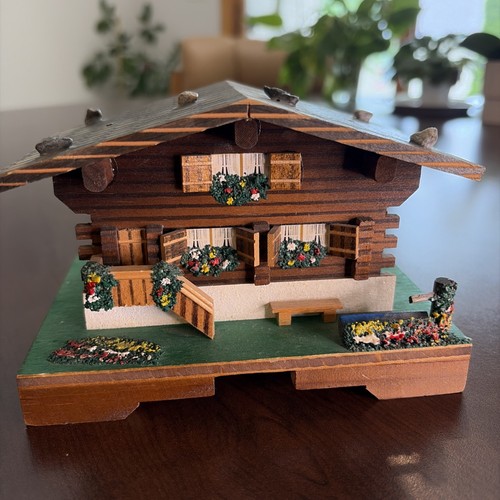 Vintage swiss chalet edelweiss - vintage,