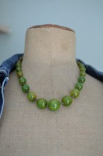 Superb Art Deco Apple Green