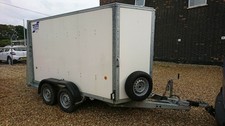 Ifor Williams BV105 Box Trailer with Rear Doors / Loading Ramp