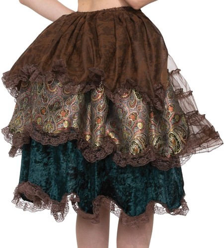 Steampunk bustle skirt - steampunk,