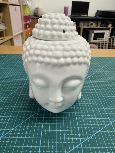 Large buddha head - large, oil