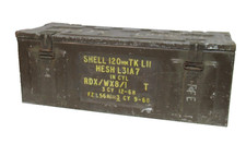 Tank Ammo Box Can 120mm Shell