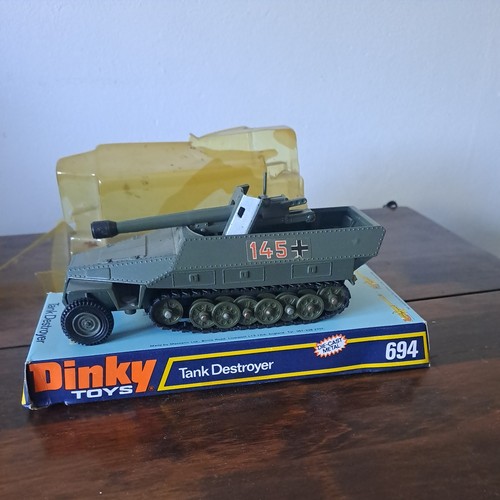 Dinky 694 hanomag cm - cm, tank