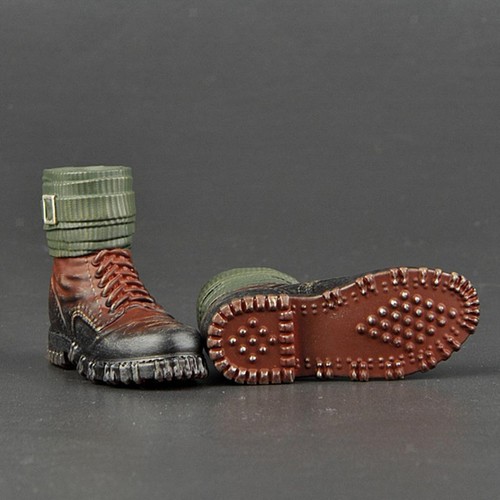 Miniature army mountain boots - army,