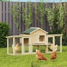 Pawhut Wooden Chicken Coop Hen