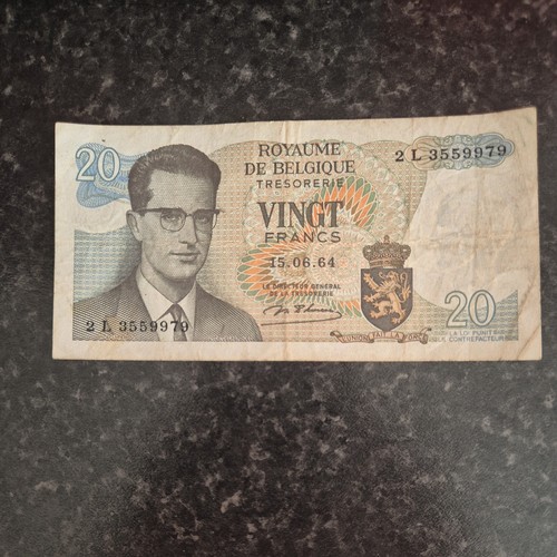 1964 belgium francs - 1964, 20