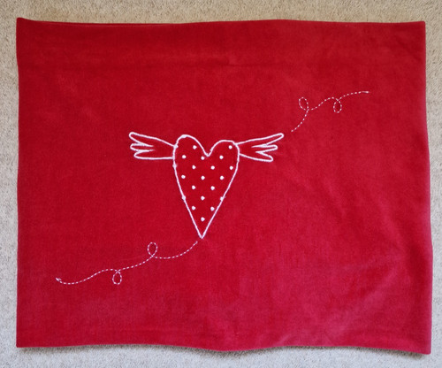Vintage red ikea cot blanket - vintage,