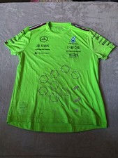 Mercedes F1 - 2024 Hi-Viz Team Issue Tommy Hilfiger T-Shirt - Large