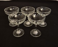 Martini Cocktail Glasses x 5