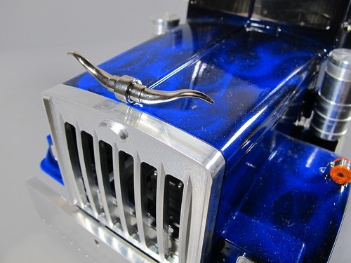 Front hood bull horn - hood,