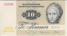 Denmark banknote P.48c 10