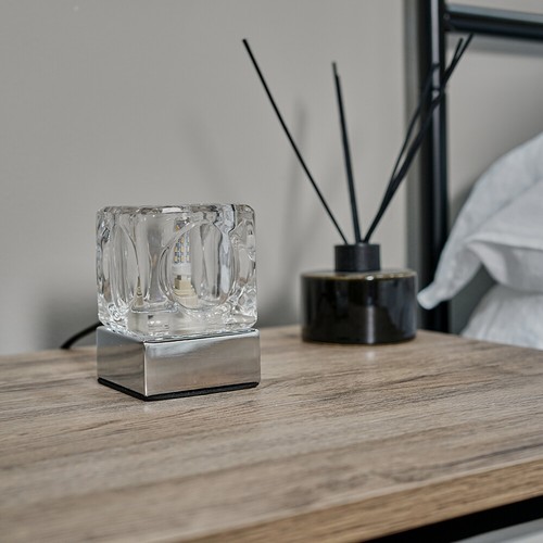 Glass ice cube touch dimmer - ice,