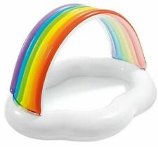 Intex Inflatable Rainbow Cloud Baby Paddling Pool Summer Garden Toy TY2651