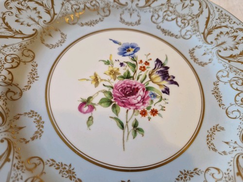 Royal worcester plate with - worcester,