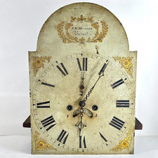 ANTIQUE ARCH TOP LONGCASE