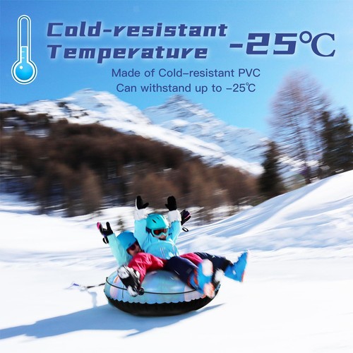 Inflatable snow tube portable - tube,
