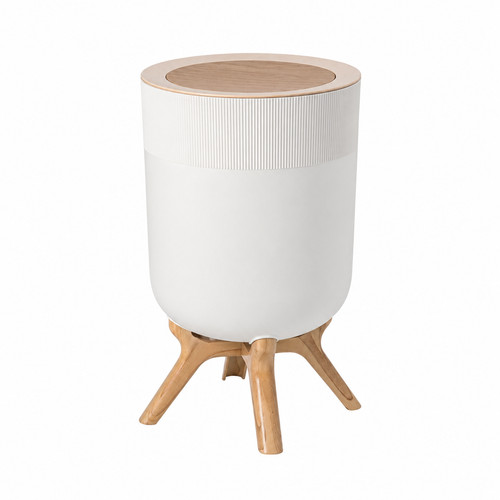 Kitchen bin with lid round - with, 9l
