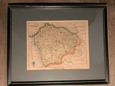 Historic Print of County