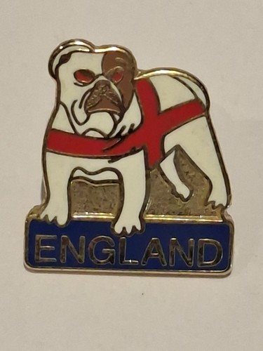British bulldog england enamel - british,