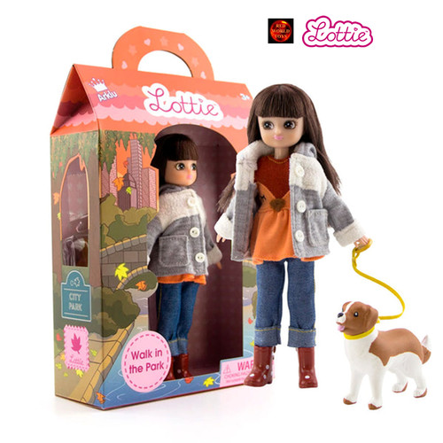 Lottie doll walk - in, park
