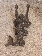 Cast Iron Mermaid Brown Porch