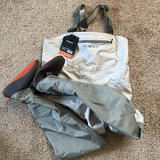 Simms Women's Tributary Waders - Stockingfoot Platinum Size L