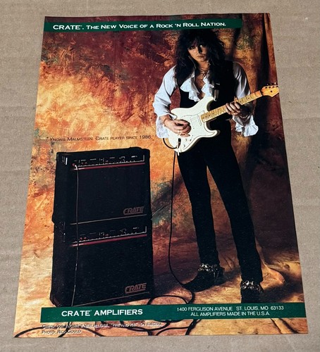 Yngwie malmsteen crate amps - -,