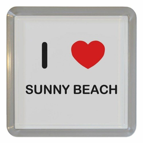 Sunny beach love plastic - love, tea