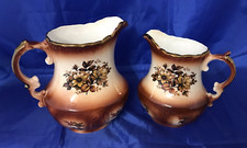 Pair of Antique Rockingham