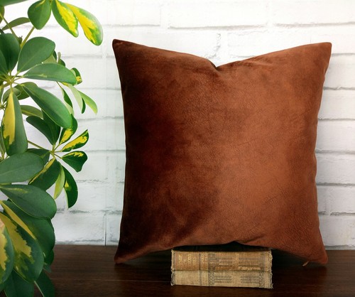 Terracotta velvet very soft