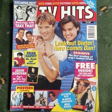  TV Hits magazine September 1993 Issue 49 Joey Lawrence poster, Mark Owen BBI