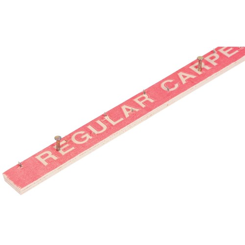 Carpet gripper strips - gripper, wood