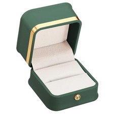 Velvet ring box single - ring, slot