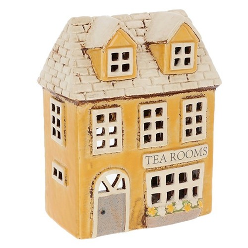 Village pottery yellow tea - village,