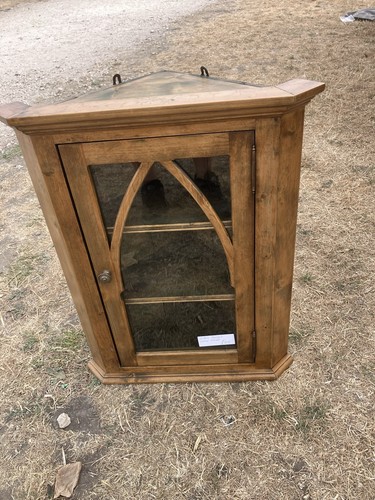 Gothic pine cupboard beautiful - gothic,