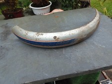genuine Triumph Bonneville T140 Silver Jubilee front mud guard