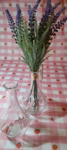 Ikea clear glass flower - ikea,