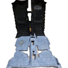 VW POLO 6R MK5 5 DOOR BLACK CARPET FLOOR WITH INSULATION CARPET 2009-2015