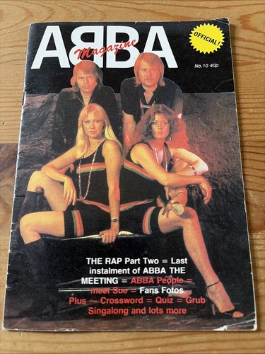Abba magazine 10 - abba,