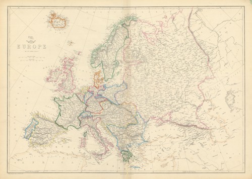 Europe shows prussia - shows, british