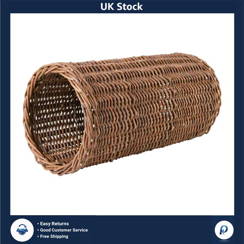 Natural woven willow tunnel - natural,