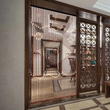 90X208Cm Bamboo Wooden Beaded