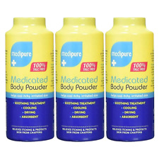 Medipure Medicated Body Powder 200gm - Pack of 3